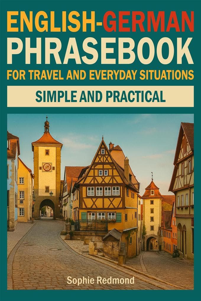 English-German Phrasebook for Travel and Everyday Situations: Simple and Practical (Essential Travel Phrasebooks)