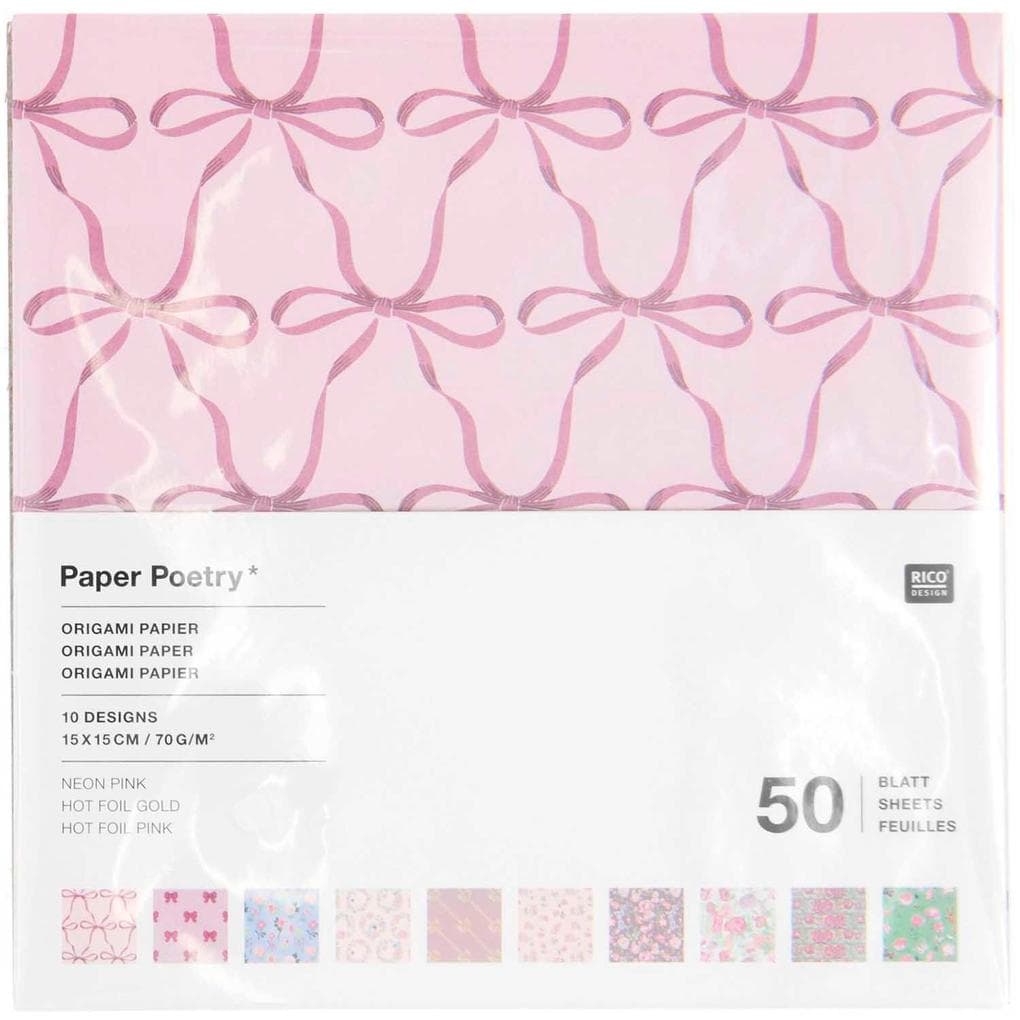 Origami La Vie en Rose FSC MIX, 15x15 cm, 50 Blatt
