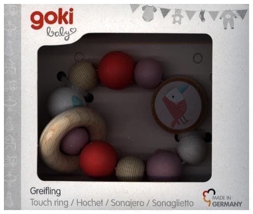 Goki 65294 - Greifling Elastik Papageientaucher