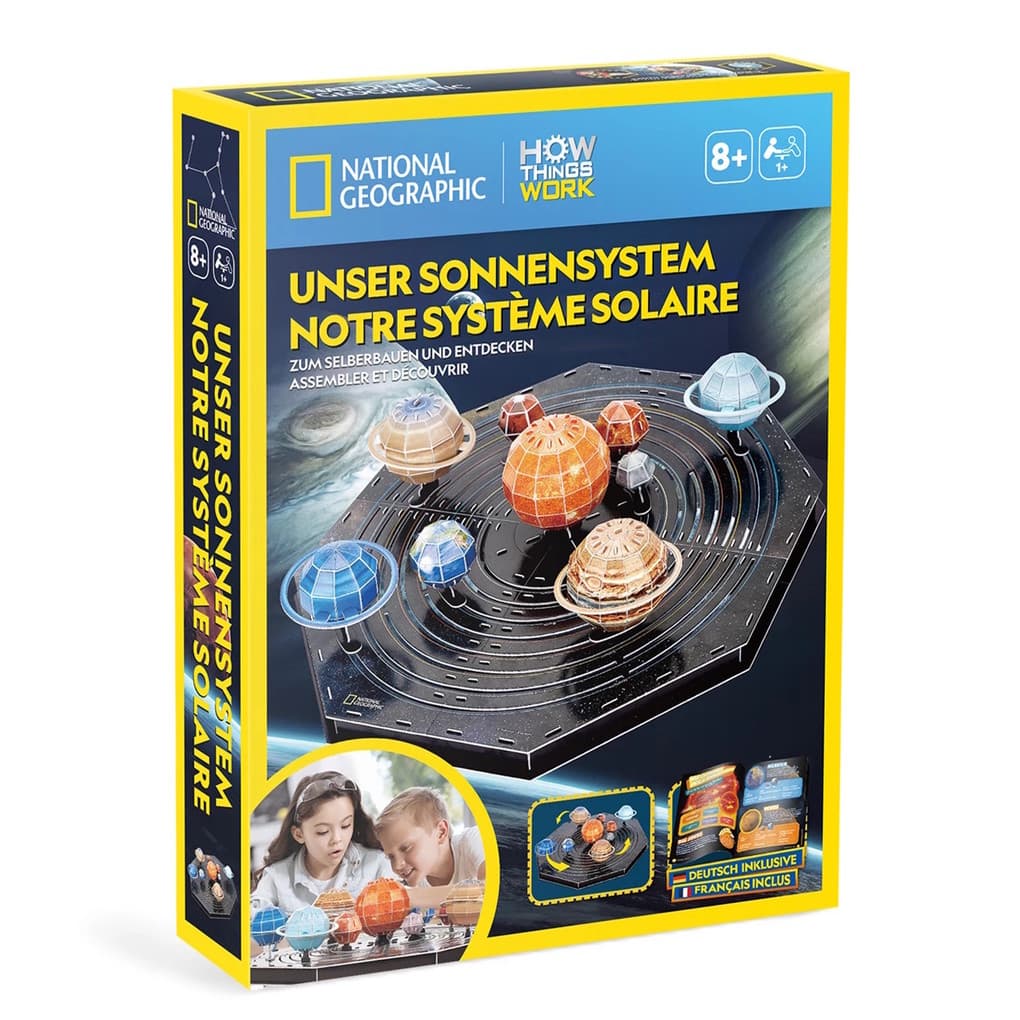 CubicFun - National Geographic MINT Unser Sonnensystem
