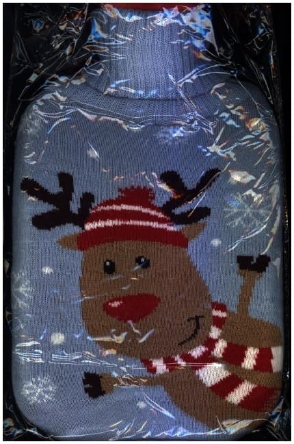 Waermflasche Rentier- 2 Liter - 119/405