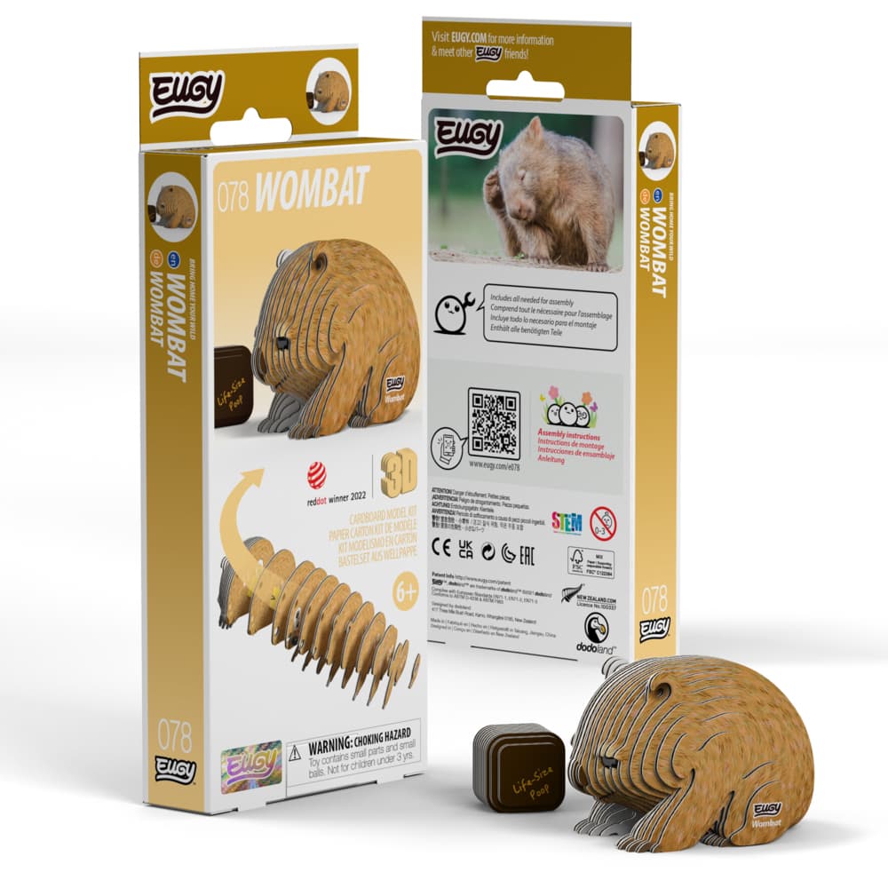 EUGY - 3D Bastelset Wombat