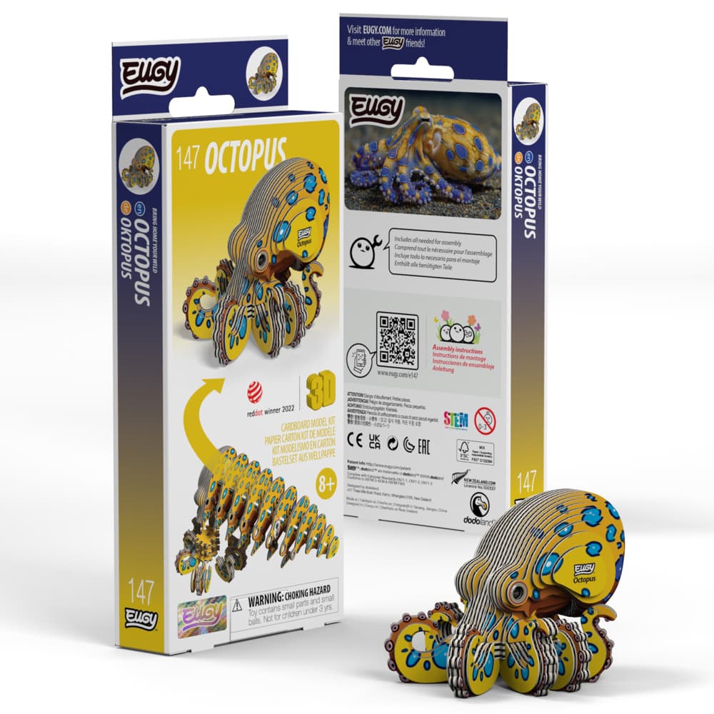 EUGY - 3D Bastelset Oktopus