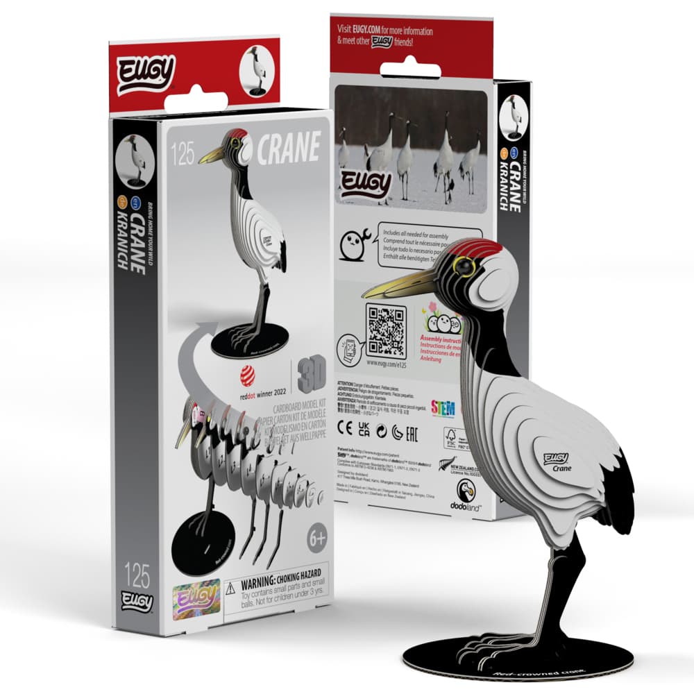 EUGY - 3D Bastelset Kranich
