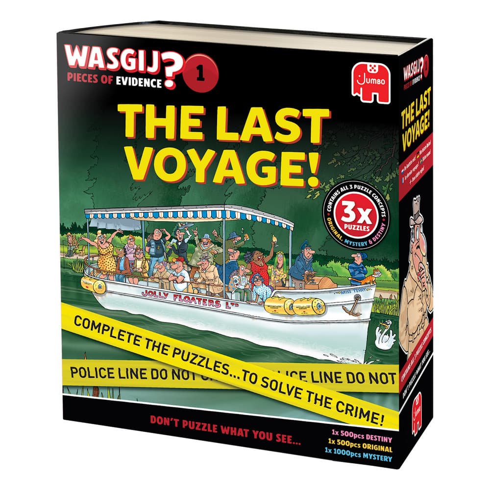 Jumbo Spiele - Wasgij Teile of Evidence - The Last Voyage!, 1000 Teile