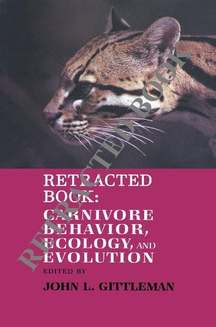 Carnivore Behavior, Ecology, and Evolution
