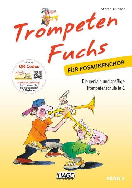 Trompeten Fuchs 2, Ausgabe in C für Posaunenchor