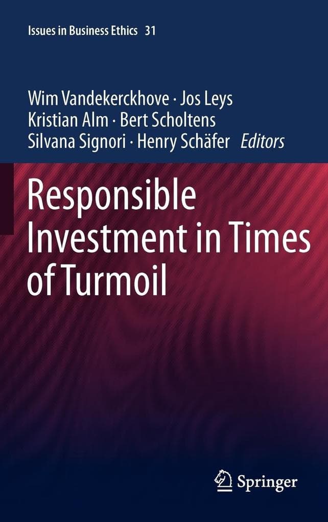 Responsible Investment in Times of Turmoil