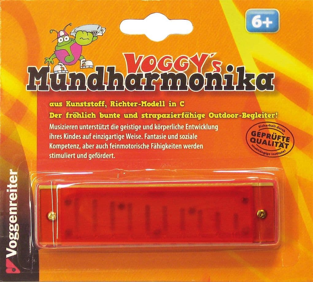 Voggy's - Voggys Kunststoff-Mundharmonika