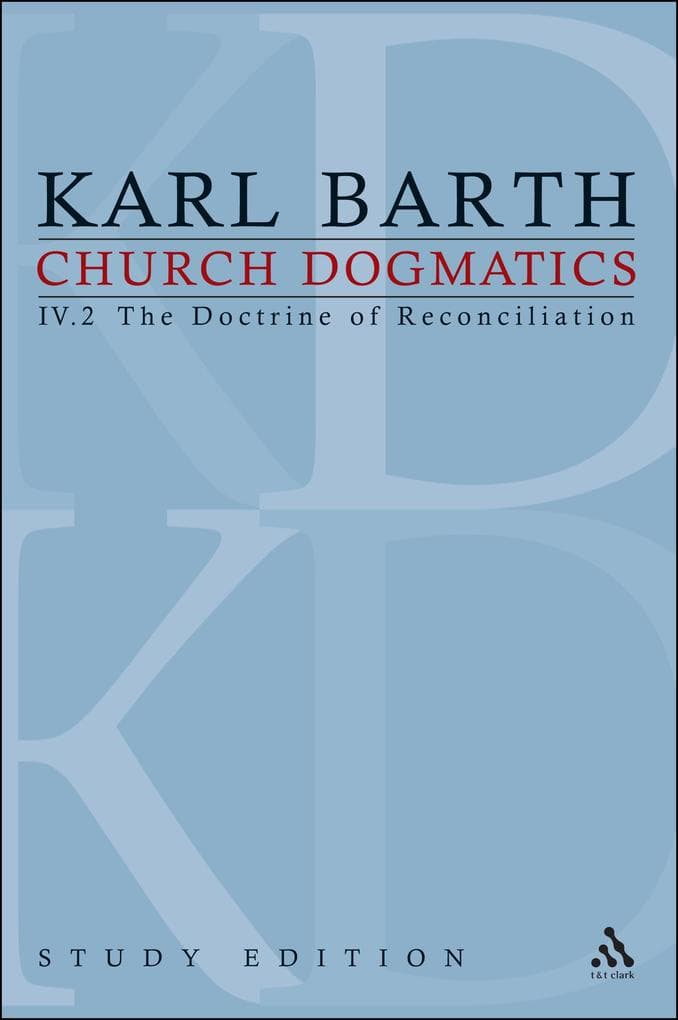 Church Dogmatics Study Edition 26