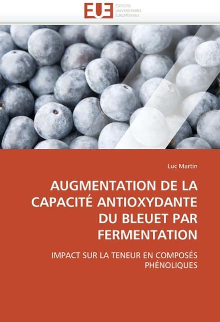 Augmentation de la capacité antioxydante du bleuet par fermentation