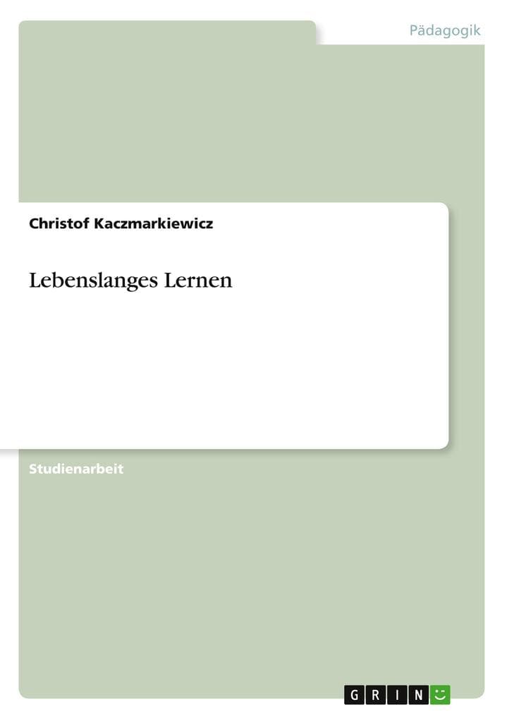 Lebenslanges Lernen
