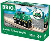 BRIO - Batterie-Frachtlok