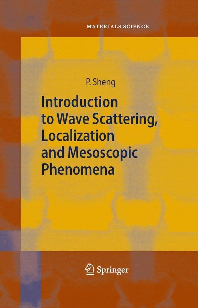 Introduction to Wave Scattering, Localization and Mesoscopic Phenomena