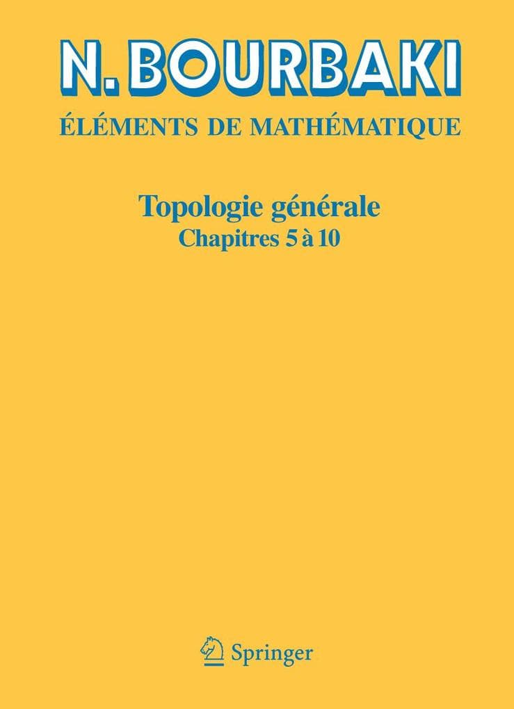 Topologie générale