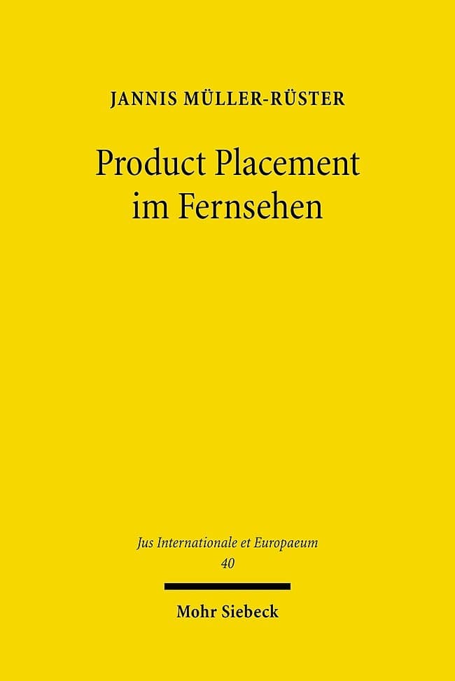 Product Placement im Fernsehen
