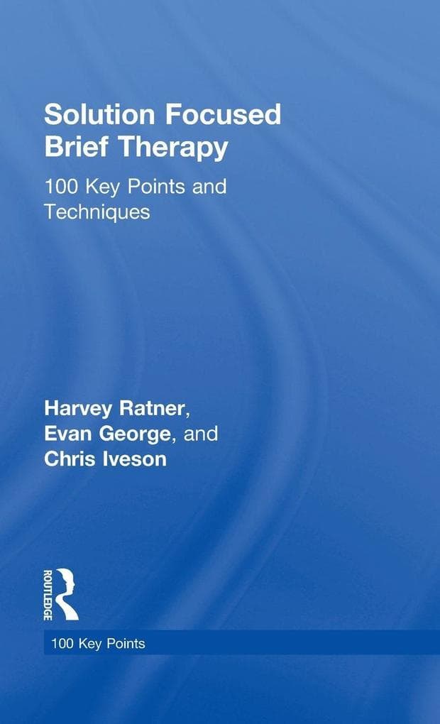 Solution Focused Brief Therapy