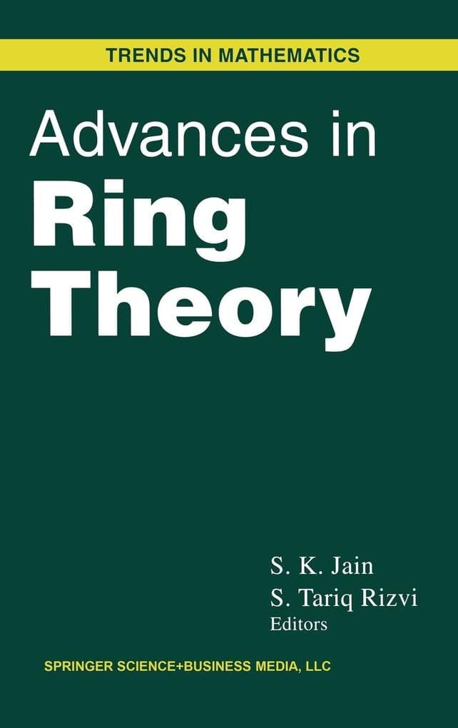 Advances in Ring Theory