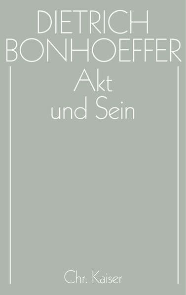 Akt und Sein