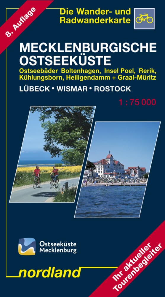 Mecklenburgische Ostseeküste Lübeck - Wismar - Rostock 1 : 75 000. Saison 2017-2019