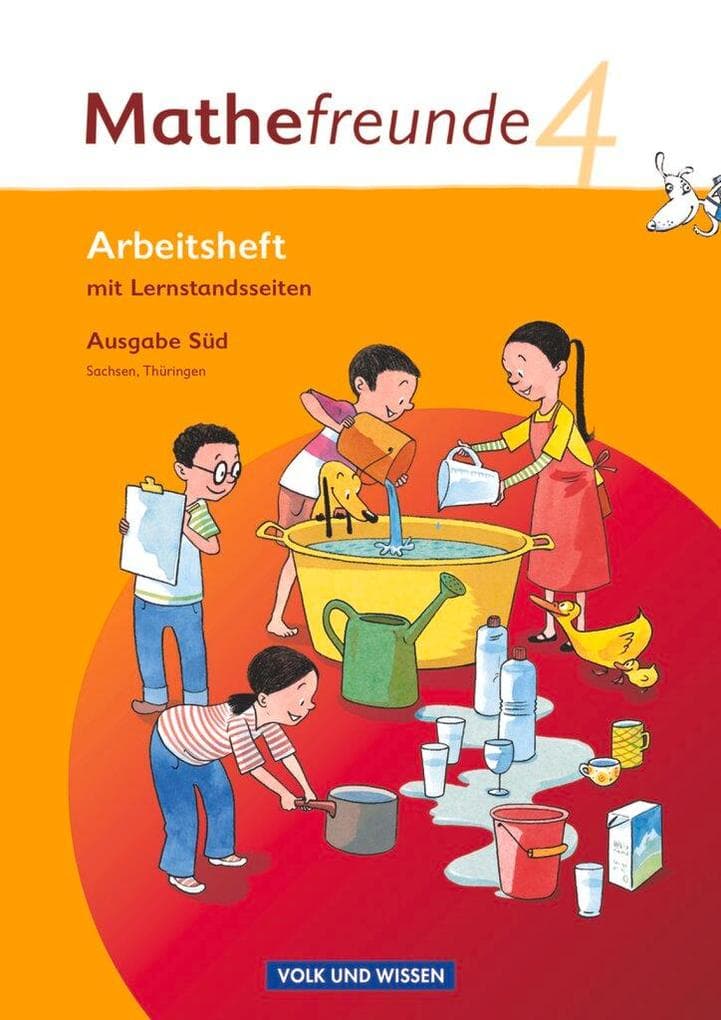 Mathefreunde 4. Schuljahr. Arbeitsheft. Süd