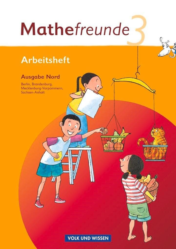 Mathefreund 3. Schuljahr. Arbeitsheft. Nord