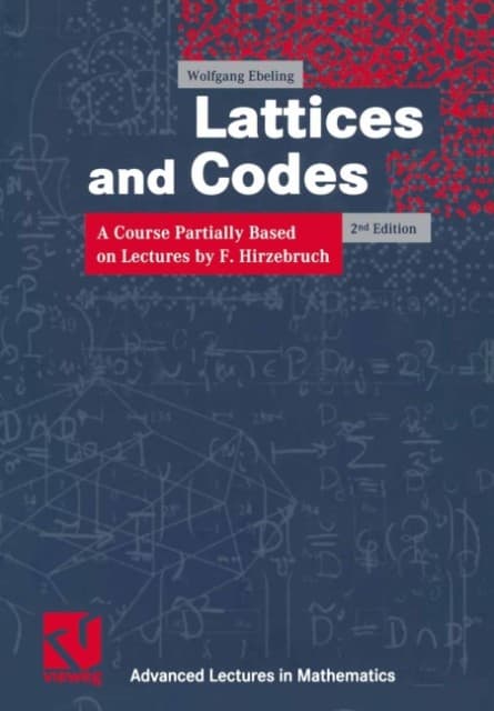 Lattices and Codes