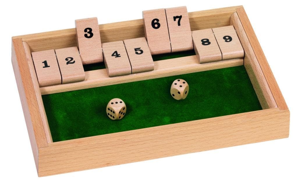 Würfelspiel Shut the box