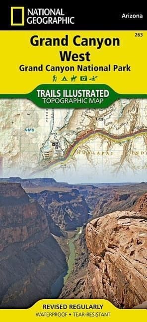 Grand Canyon West Map [Grand Canyon National Park]