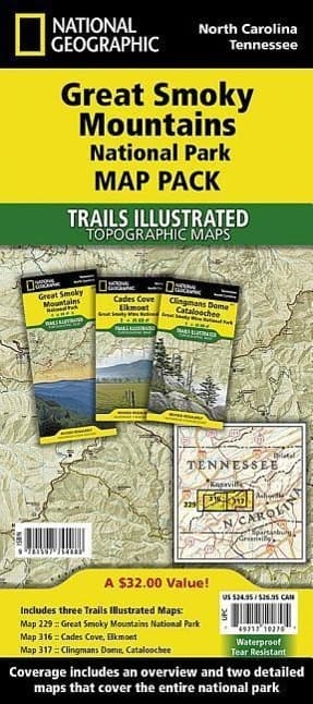 Great Smoky Mountains National Park [Map Pack Bundle]