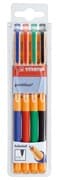 STABILO Tintenroller pointVisco farbmix 4er Set