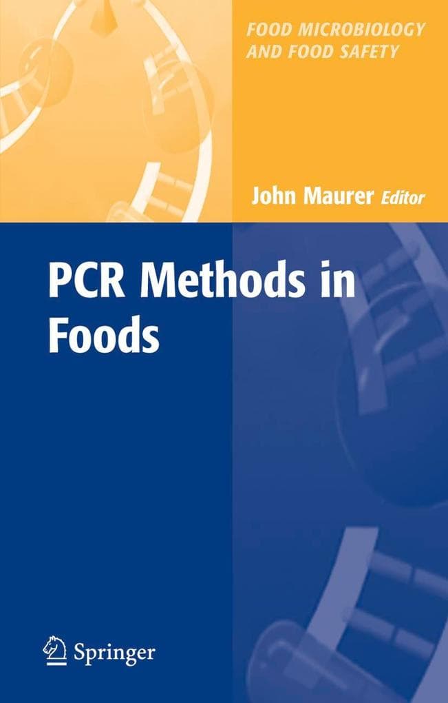 PCR Methods in Foods