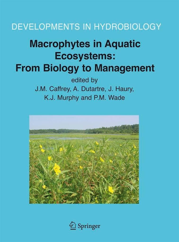 Macrophytes in Aquatic Ecosystems: From Biology to Management