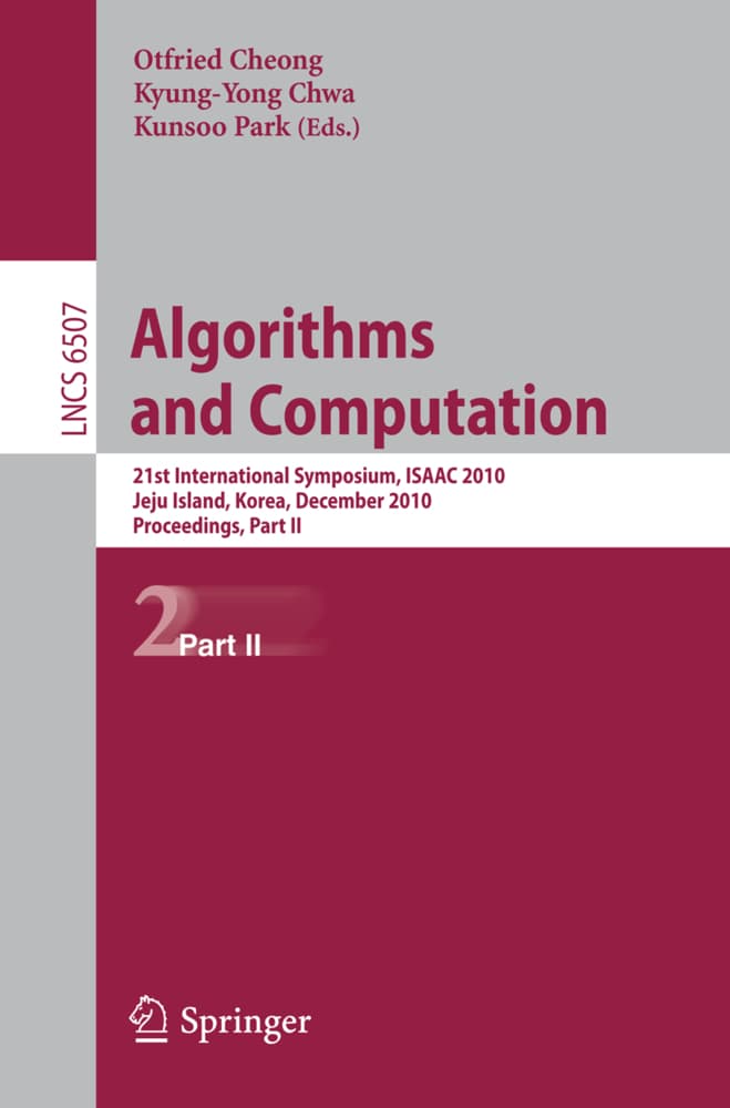 Algorithms and Computation