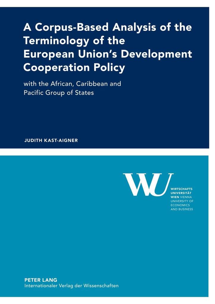A Corpus-Based Analysis of the Terminology of the European Union's Development Cooperation Policy