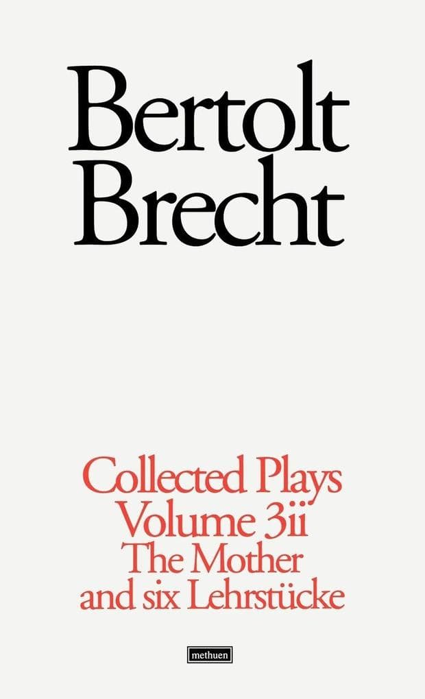 Brecht Collected Plays