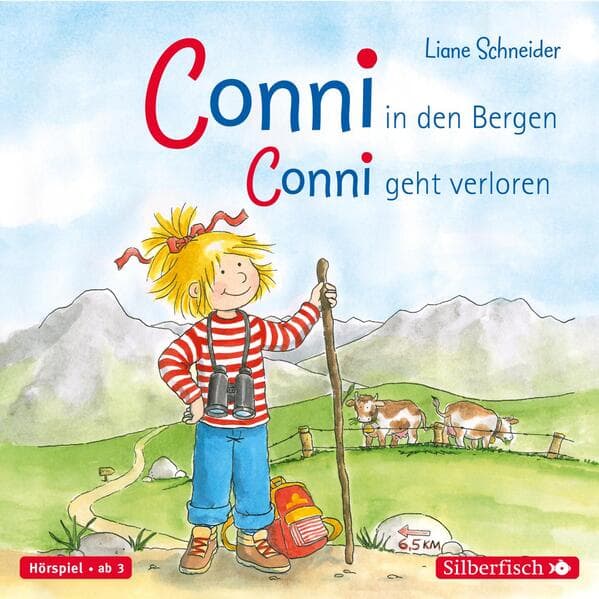 Conni in den Bergen / Conni geht verloren, 1 Audio-CD