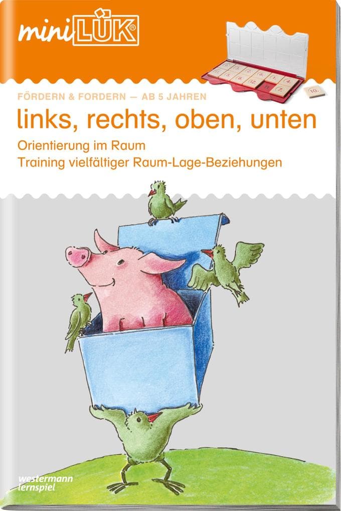 miniLÜK. Vorschule/1./2. Klasse - Fördern & Fordern links, rechts, oben, unten