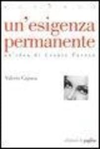 Un' esigenza permanente. Un'idea di Cesare Pavese