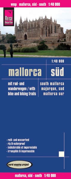 Reise Know-How Rad- und Wanderkarte Mallorca, Süd 1 : 40.000