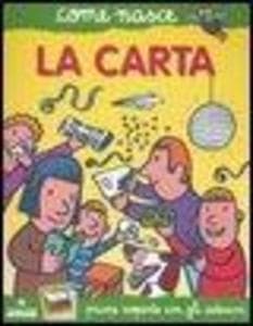 La carta. Con adesivi