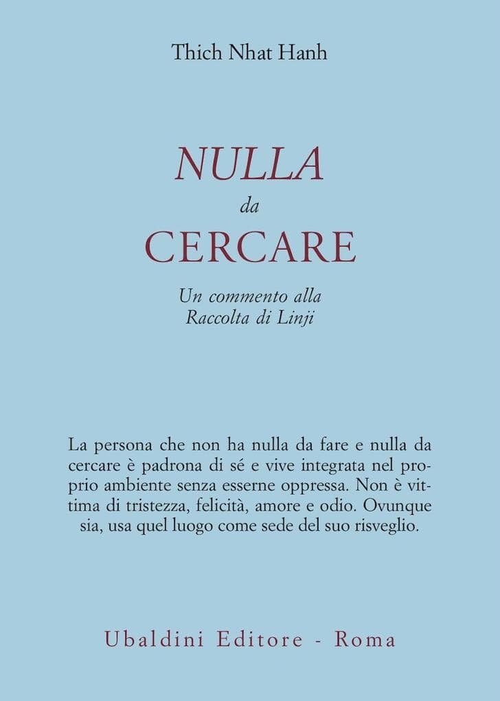 Nulla da cercare. Un commento alla raccolta di Linjii