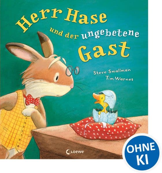 Herr Hase und der ungebetene Gast: Warmherziges Bilderbuch für Kinder ab 3 Jahre
