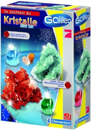 Clementoni - Galileo - Kristalle selbst züchten - Mini-Set