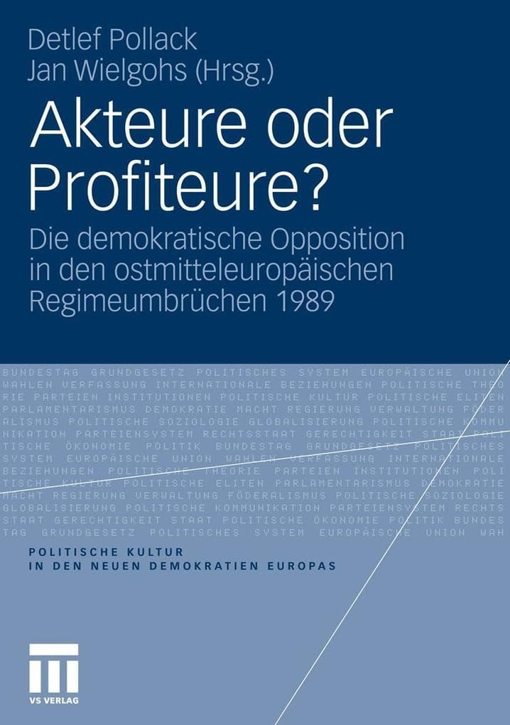 Akteure oder Profiteure?