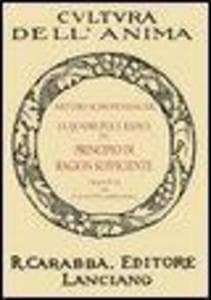 La quadruplice radice del principio di ragion sufficiente
