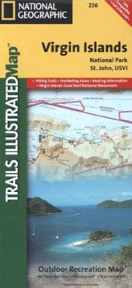Virgin Islands National Park Map