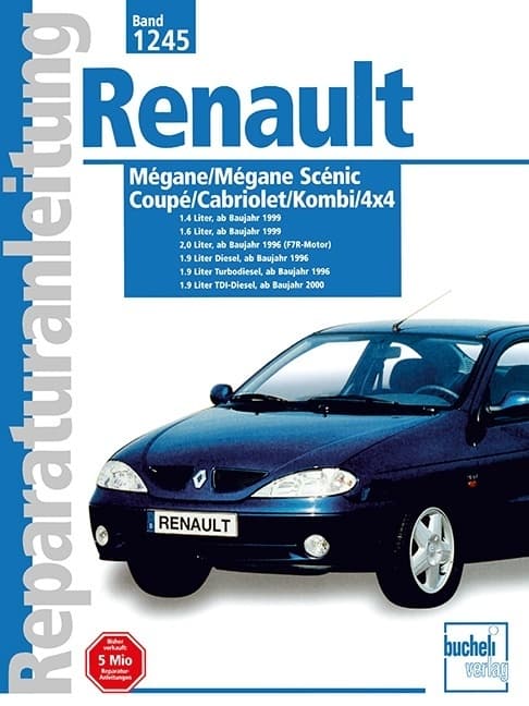 Renault Megane Scenic/Coupe/Cabriolet Baujahre 1995 bis 2000
