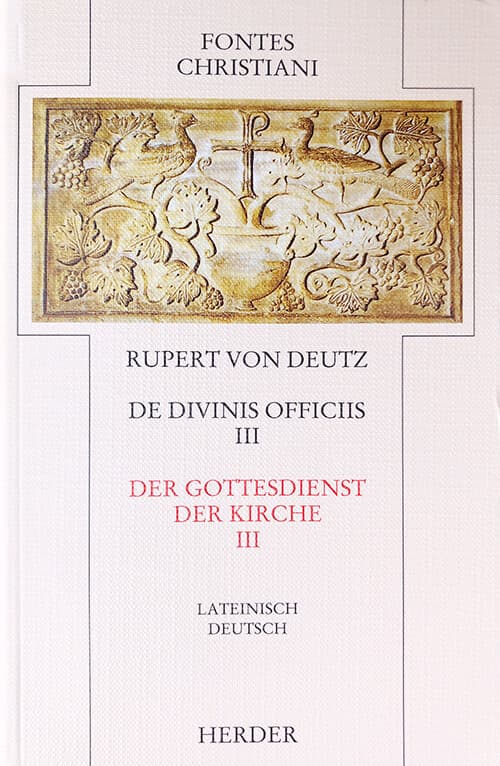 Fontes Christiani 2. Folge. Liber de divinis officiis. Tl.3
