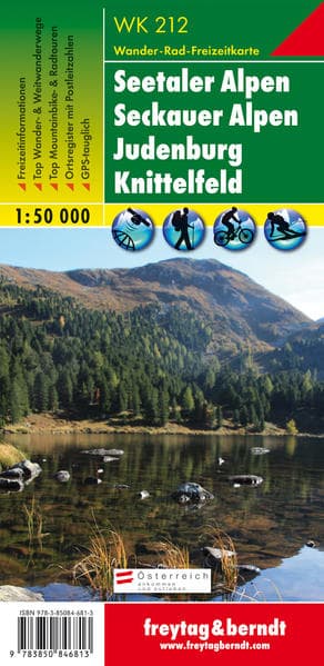 Seetaler Alpen / Seckauer Alpen 1 : 50 000. WK 212